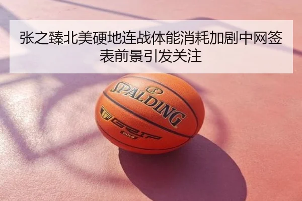 张之臻北美硬地连战体能消耗加剧中网签表前景引发关注
