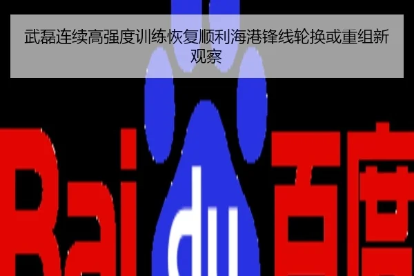 武磊连续高强度训练恢复顺利海港锋线轮换或重组新观察